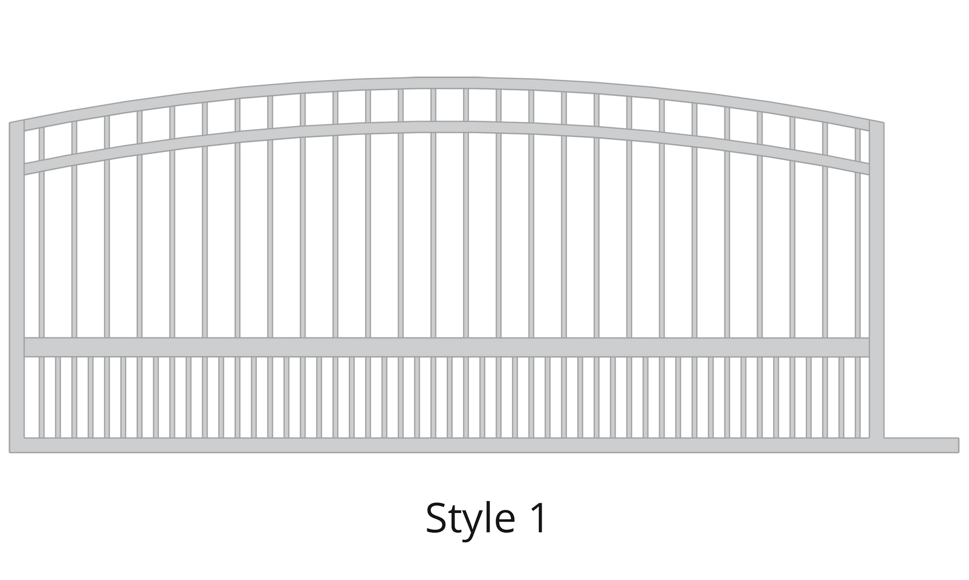 Standard Gate - Style 1 Gate