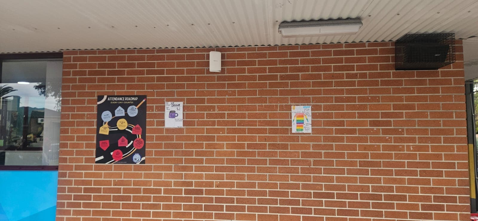 Access control reader for a commercial gate system.