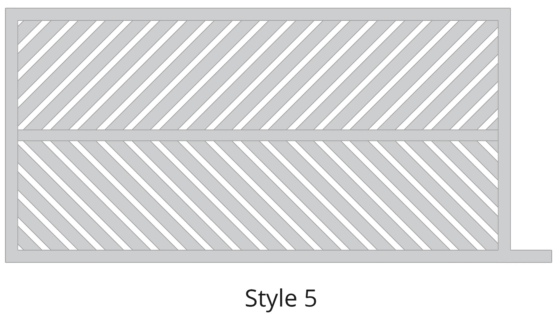 Modern Contemporary Gate - Style-5 Gate